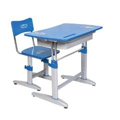 Bộ Bàn Học Sinh Cấp 1 gỗ sơn PU con giống BHS20-2