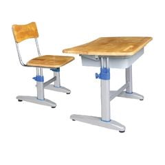 Bộ Bàn Học Sinh Cấp 1 gỗ Cao su BHS20-4