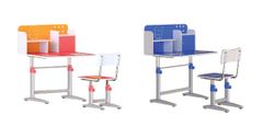 Bộ Bàn Học Sinh có giá sách BHS20C-3