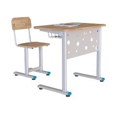 Bàn Ghế Học Sinh Tiểu Học, Cấp 1 BHS25G gỗ Cao su