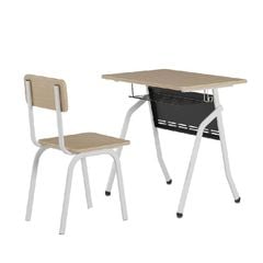 Bộ Bàn Ghế Học Sinh BHS41A mặt gỗ Melamine