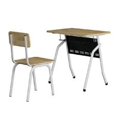 Bộ Bàn Ghế Học Sinh BHS41AG gỗ tự nhiên
