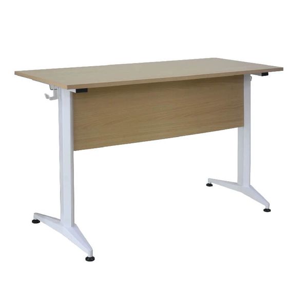 Bàn Training khung sắt mặt gỗ Melamine BHS119