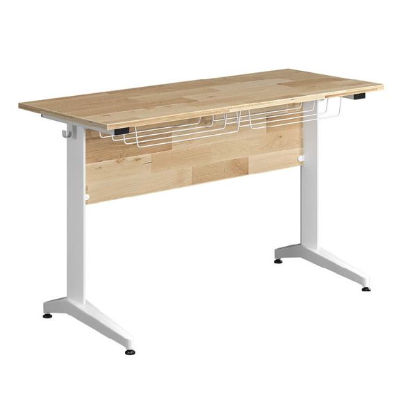 Bàn Training khung sắt mặt gỗ tự nhiên BHS119G