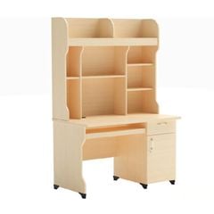 Bàn Học Sinh có giá sách gỗ Melamine ATB02