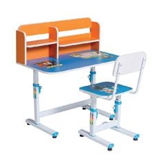 Bộ Bàn Học Sinh có giá sách, nâng hạ BHS29C