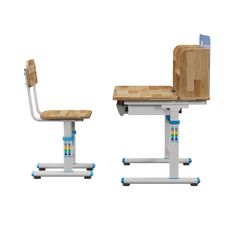 Bộ Bàn Ghế Học Sinh Tiểu Học BHS31-4 gỗ cao su