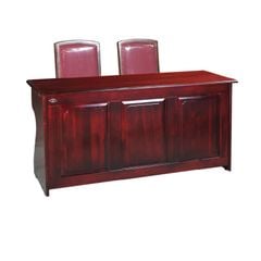 Bàn Hội Trường 1m5 yếm lừng, mặt Veneer BHT15LH2V