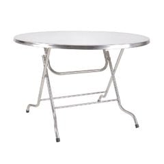 Bàn Ăn Gấp Gọn mặt tròn inox 95cm BT950