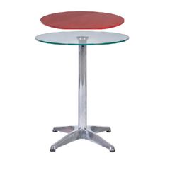 Bàn Tròn Nhỏ Ø55 kính Mầu BCF107M-55