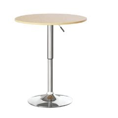 Bàn Tròn Nhỏ mặt gỗ CN nâng hạ BCF109CN