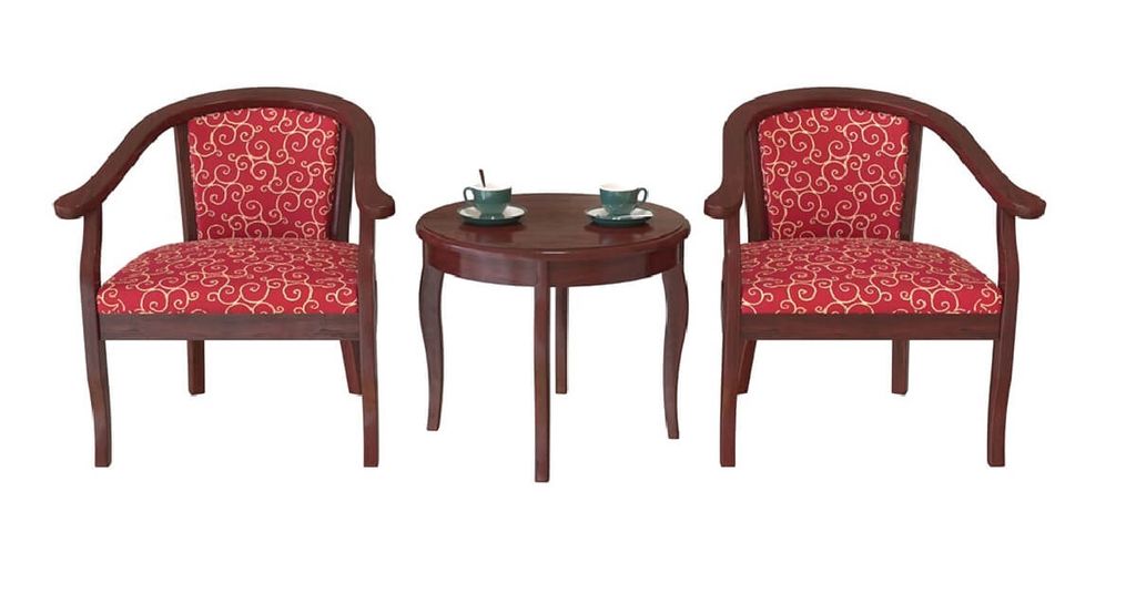 Bộ Bàn Ghế Tiếp Khách BGKS04 gỗ Acacia