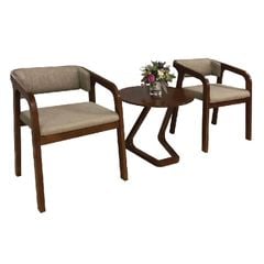 Bộ Bàn Ghế Tiếp Khách BGKS06 gỗ Acacia