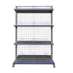 Kệ Siêu Thị 4 tầng 2 mặt GST01