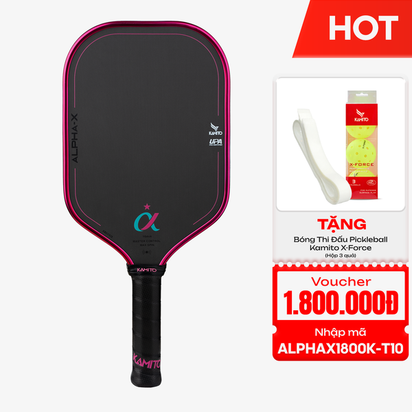  Vợt Pickleball Kamito Alpha-X (16mm) 