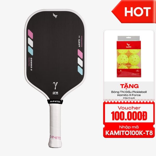  Vợt Pickleball Kamito Gamma II (16mm) 