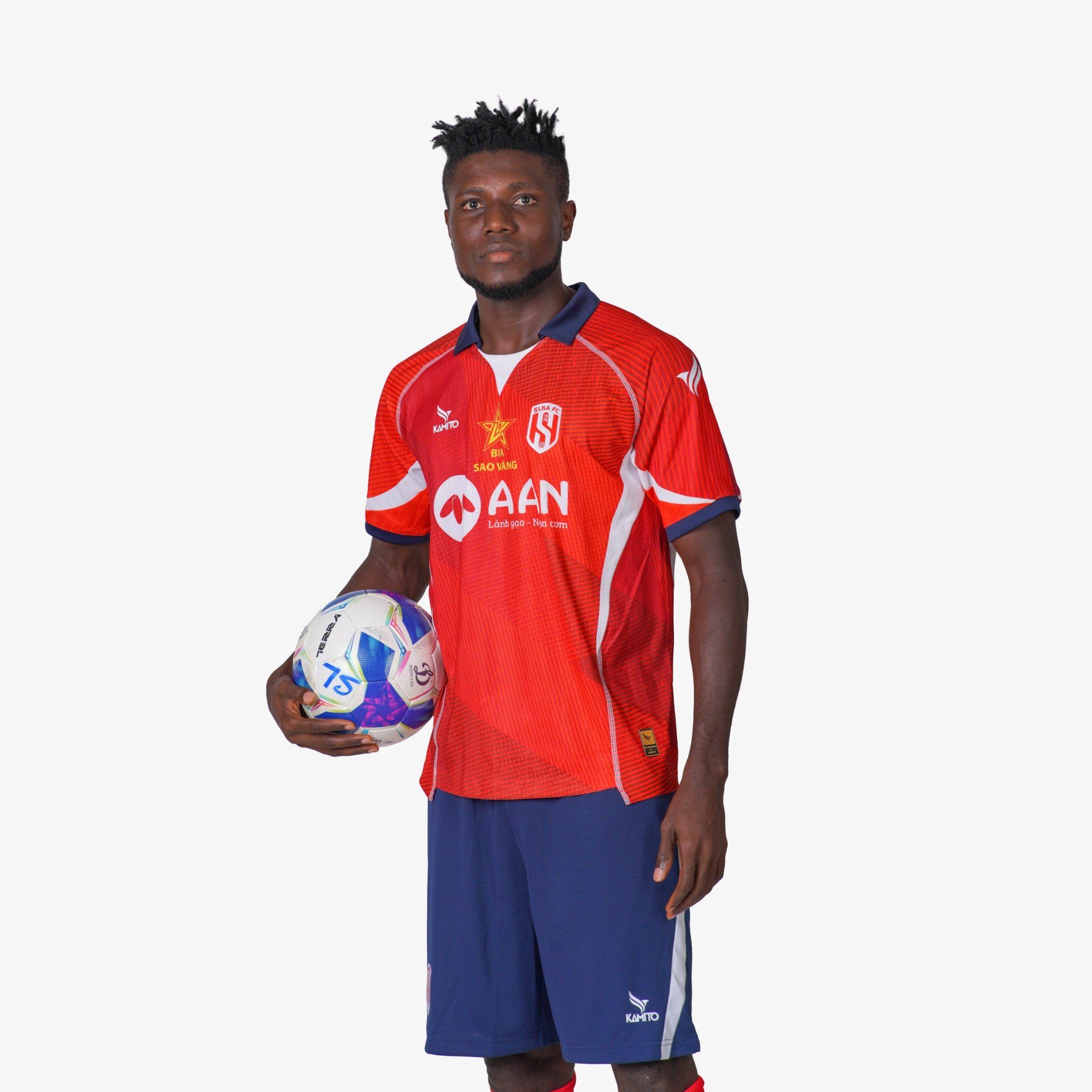  Áo Thi Đấu Bóng Đá Kamito SLNA 2025 