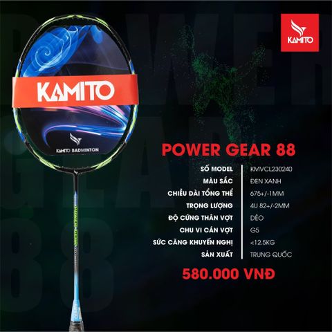  Vợt cầu lông Kamito Power Gear 88 