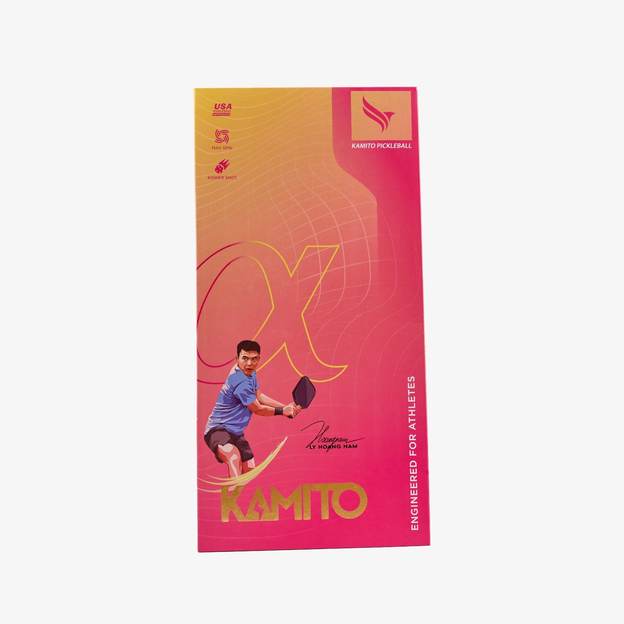  Vợt Pickleball Kamito Alpha (16mm) 