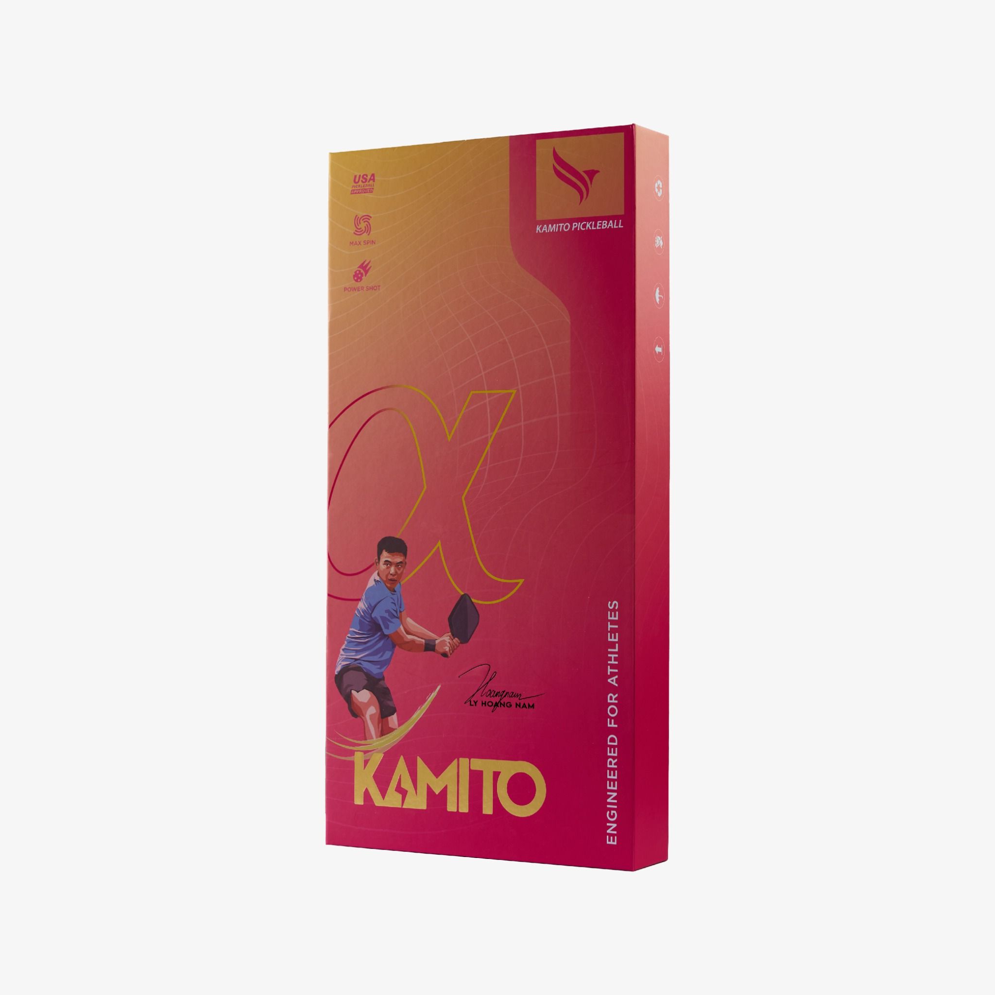  Vợt Pickleball Kamito Alpha (16mm) 