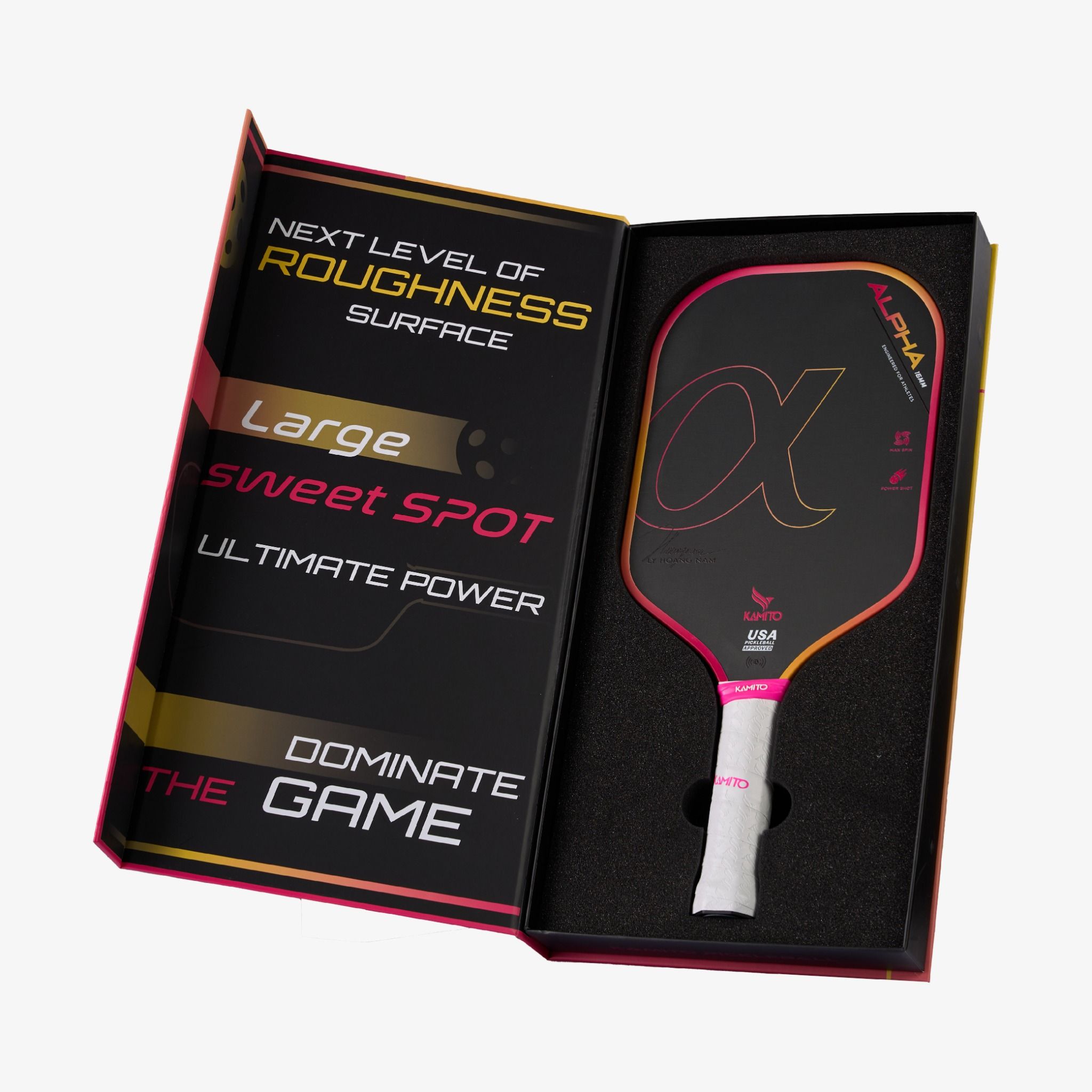  Vợt Pickleball Kamito Alpha (16mm) 