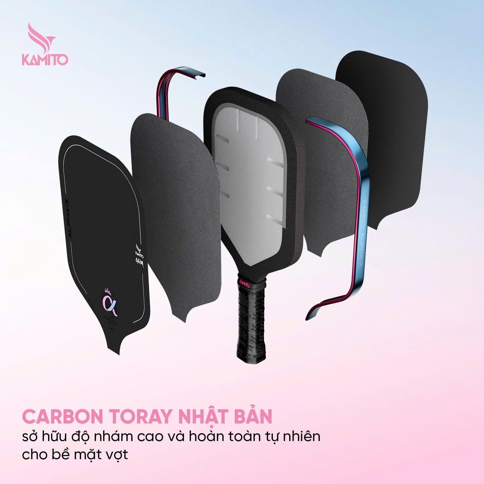  Vợt Pickleball Kamito Alpha-X Her Power 