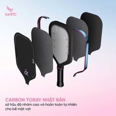  Vợt Pickleball Kamito Alpha-X Her Power 