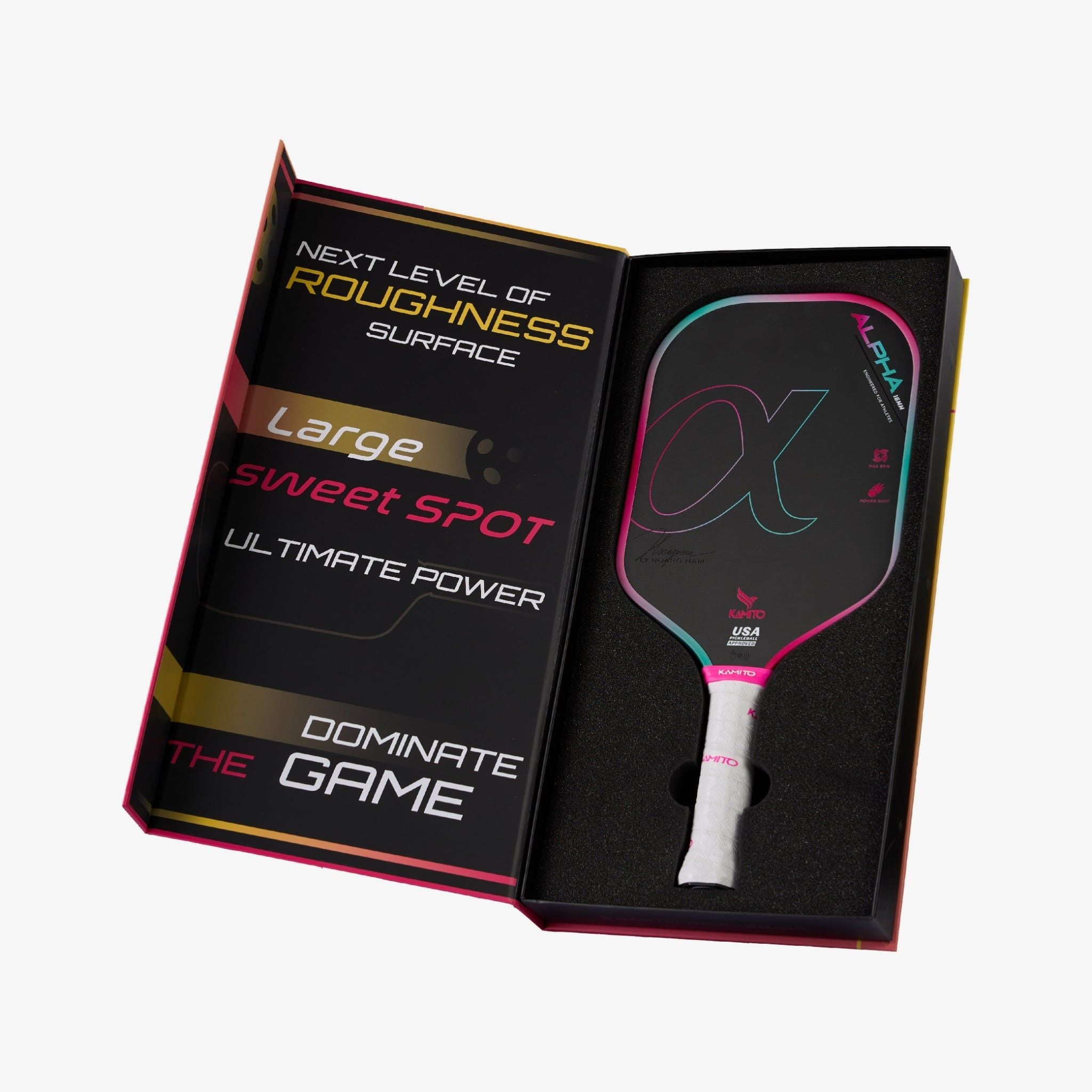  Vợt Pickleball Kamito Alpha (16mm) 