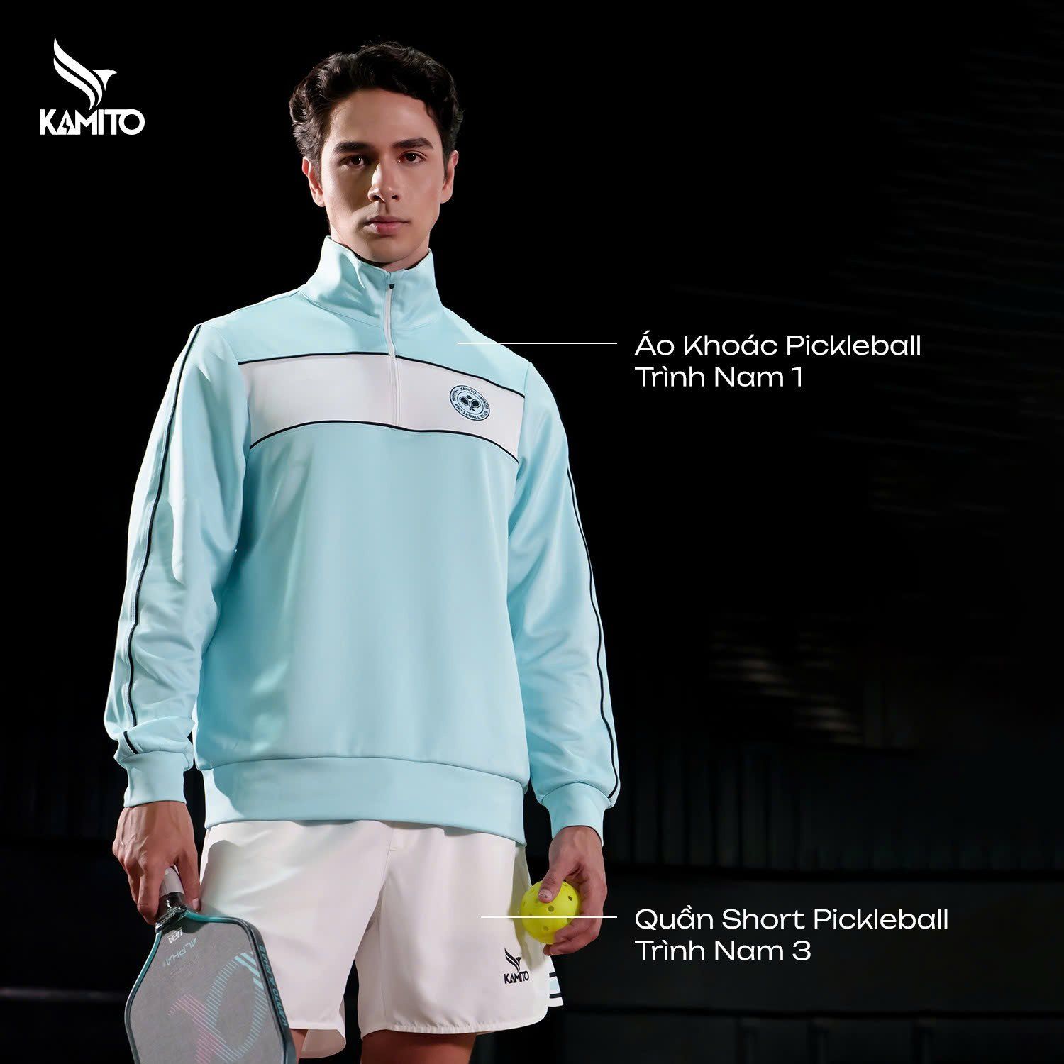  Áo Khoác Pickleball Trình Nam 1 