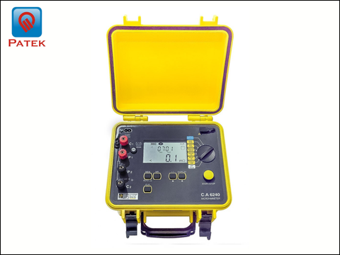 Máy đo điện trở nhỏ Micro-ohm Chauvin Arnoux CA 6240