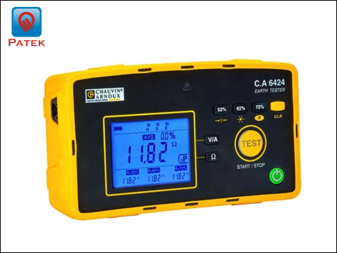 Thiết bị kiểm tra nối đất, đo điện trở tiếp địa Chauvin Arnoux - C.A 6424