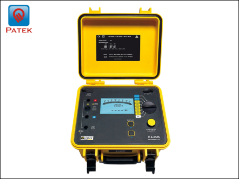 Máy đo điện trở cách điện 5 kV Chauvin Arnoux C.A 6505 - Giải pháp đánh giá chất lượng cách điện chuyên sâu