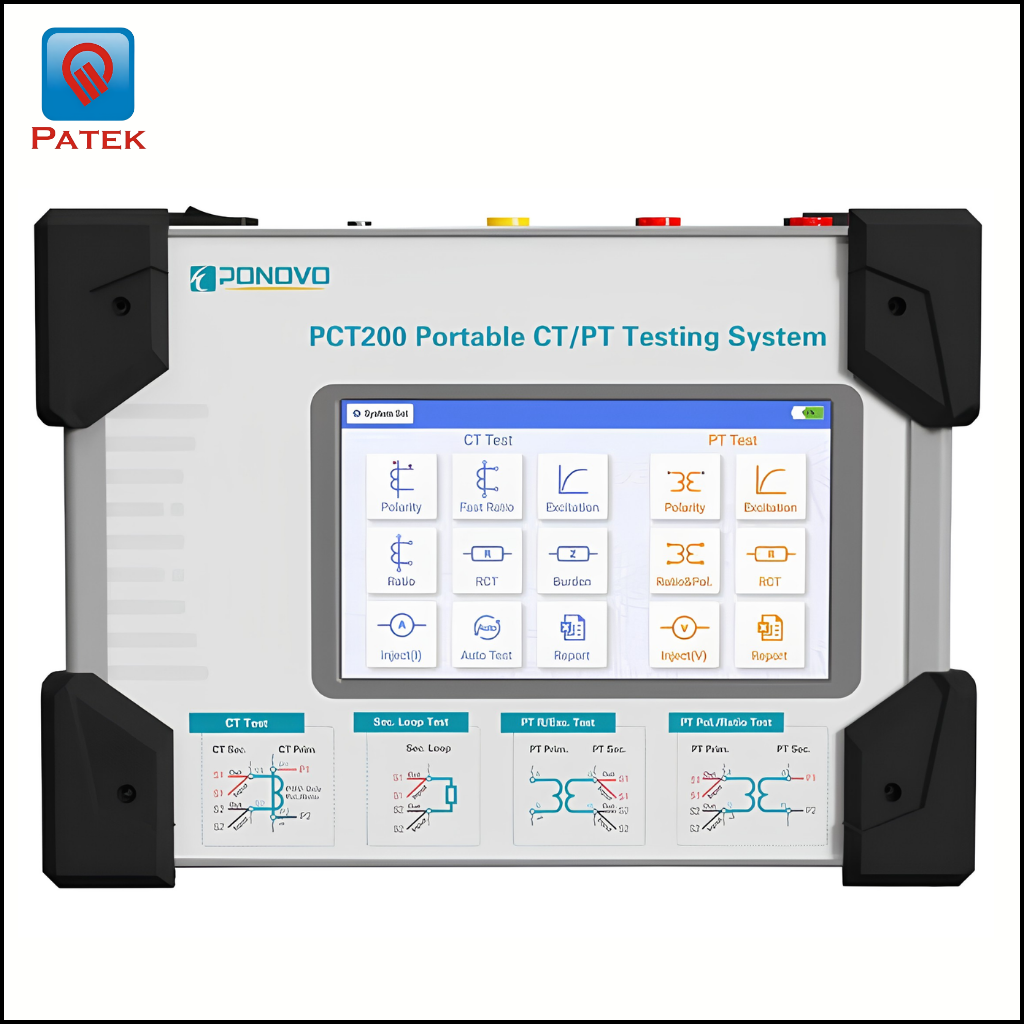 PCT200AX Thiết bị thí nghiệm CT/PT độ chính xác cao của PONOVO