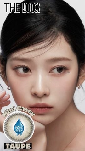 Kính Áp TròngMini Casey – Taupe - Dòng MPC - HSD 6 tháng