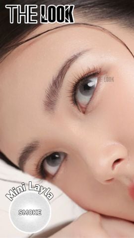 Kính Áp Tròng Mini Layla – Smoke