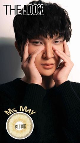 Kính Áp Tròng Mini Ms May – Amber