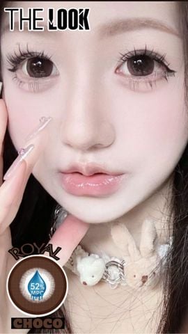 Kính Áp Tròng Royal – Choco HSD 12 tháng