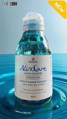 NƯỚC NGÂM  KÍNH ÁP TRÒNG NIXCARE 80ML