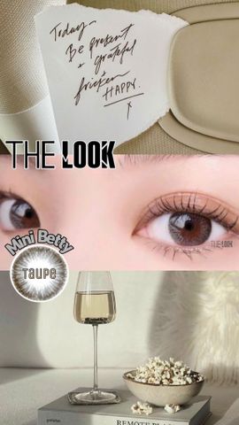 Kính Áp Tròng Mini Betty – Taupe