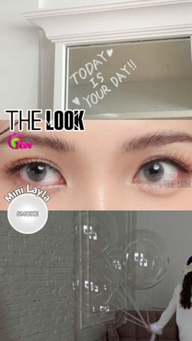 Kính Áp Tròng 1 Ngày Mini Layla – Smoke