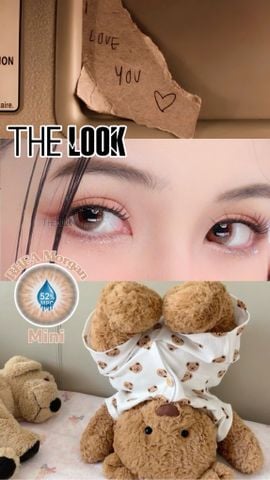 Kính Áp Tròng Mini RHEA Morgan – Amber Dòng MPC