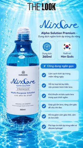 NƯỚC NGÂM  KÍNH ÁP TRÒNG NIXCARE 360ML