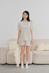 Đồ bộ mặc nhà Freesize phom rộng FS Amour Set in Creamy