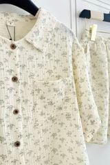 Pijama ngắn freesize FS Muslin Haze Py Set