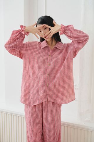 Pijama dài tay Freesize phom rộng FS Gigi Long Sleeve Set