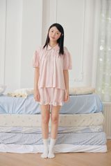 Đồ bộ mặc nhà Freesize phom rộng FS Blushie Bow Set