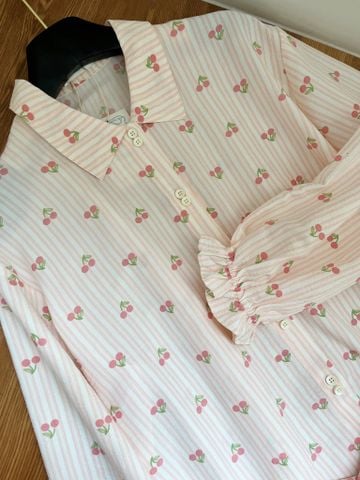 Pijama dài tay Freesize Chérie Long Sleeve Set