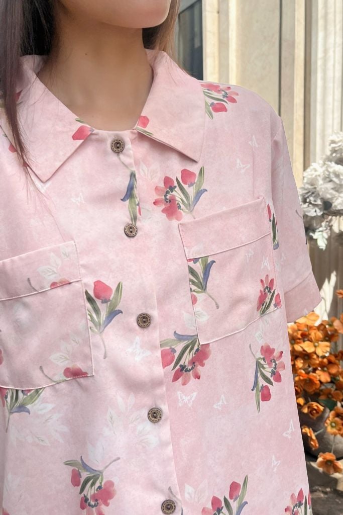 Pijama ngắn freesize FS Florence Py Set