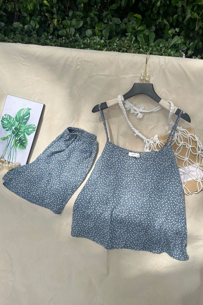 Đồ bộ 2 dây Liti Floral Straps Set