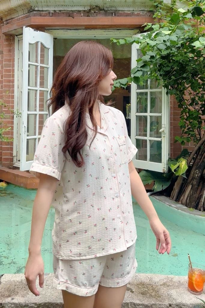 Pijama ngắn Cherie Py Set